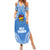 Hela Wigmen Rugby Summer Maxi Dress Papua New Guinea Polynesian Tattoo LT03 Women Blue - Polynesian Pride