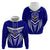 Kimbe Cutters Rugby Hoodie Papua New Guinea Polynesian Tattoo Blue Version LT03 - Polynesian Pride