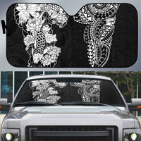 Japanese Irezumi and Hawaiian Polynesian Art Tattoo Auto Sun Shade Black Color LT03 Black - Polynesian Pride