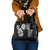 Japanese Irezumi and Hawaiian Polynesian Art Tattoo Shoulder Handbag Black Color - Polynesian Pride