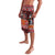 Hawaii KaʻUla Wena Volcano Turtle Lavalava Lava and Tropical Plants Tribal Pattern