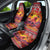 Hawaii KaʻUla Wena Octopus Car Seat Cover Oceanic Red with Corals and Tropical On Sunset Landscape