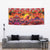 Hawaii KaʻUla Wena Octopus Tapestry Oceanic Red with Corals and Tropical On Sunset Landscape