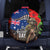 New Zealand and Australia ANZAC Day Spare Tire Cover National Flag mix Kiwi Bird and Kangaroo Soldier Style