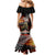 New Zealand ANZAC Day Family Matching Mermaid Dress and Hawaiian Shirt The Ode of Remembrance and Silver Fern LT03 - Polynesian Pride