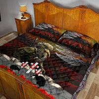 New Zealand ANZAC Day Quilt Bed Set The Ode of Remembrance and Silver Fern