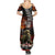 New Zealand ANZAC Day Summer Maxi Dress The Ode of Remembrance and Silver Fern LT03 - Polynesian Pride