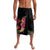 Hawaiian Flower and Tribal Turtle Lavalava Colorful Style