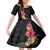 Hawaiian Plumeria and Hibiscus Family Matching Tank Maxi Dress and Hawaiian Shirt Colorful Style