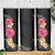 Hawaiian Plumeria and Hibiscus Skinny Tumbler Colorful Style