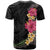 Hawaiian Plumeria and Hibiscus T Shirt Colorful Style