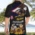 American Samoa Fue and Kava Bowl Hawaiian Shirt Plumeria and Polynesian Pattern