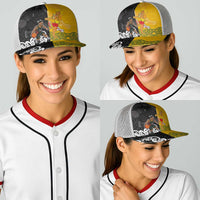 Aotearoa New Zealand And Australia Basketball Baseball Net Cap Maori Tribal Tattoo And Aboriginal Dot Art Heritage LT03 - Polynesian Pride