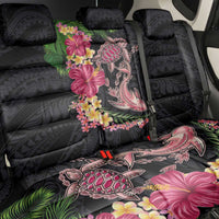 Hawaiian Tropical Plants Turtle and Shark Back Car Seat Cover Polynesian Art Tattoo
