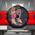 Hawaiian Tropical Plants Turtle and Shark Spare Tire Cover Polynesian Art Tattoo