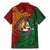 Papua New Guinea East Sepik Province Family Matching Mermaid Dress and Hawaiian Shirt Tribal Crocodile Birds of Paradise Melanesian Tattoo