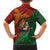 Papua New Guinea East Sepik Province Family Matching Tank Maxi Dress and Hawaiian Shirt Tribal Crocodile Birds of Paradise Melanesian Tattoo