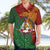 Papua New Guinea East Sepik Province Hawaiian Shirt Tribal Crocodile Birds of Paradise Melanesian Tattoo