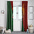 Papua New Guinea East Sepik Province Window Curtain Tribal Crocodile Birds of Paradise Melanesian Tattoo