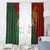 Papua New Guinea East Sepik Province Window Curtain Tribal Crocodile Birds of Paradise Melanesian Tattoo