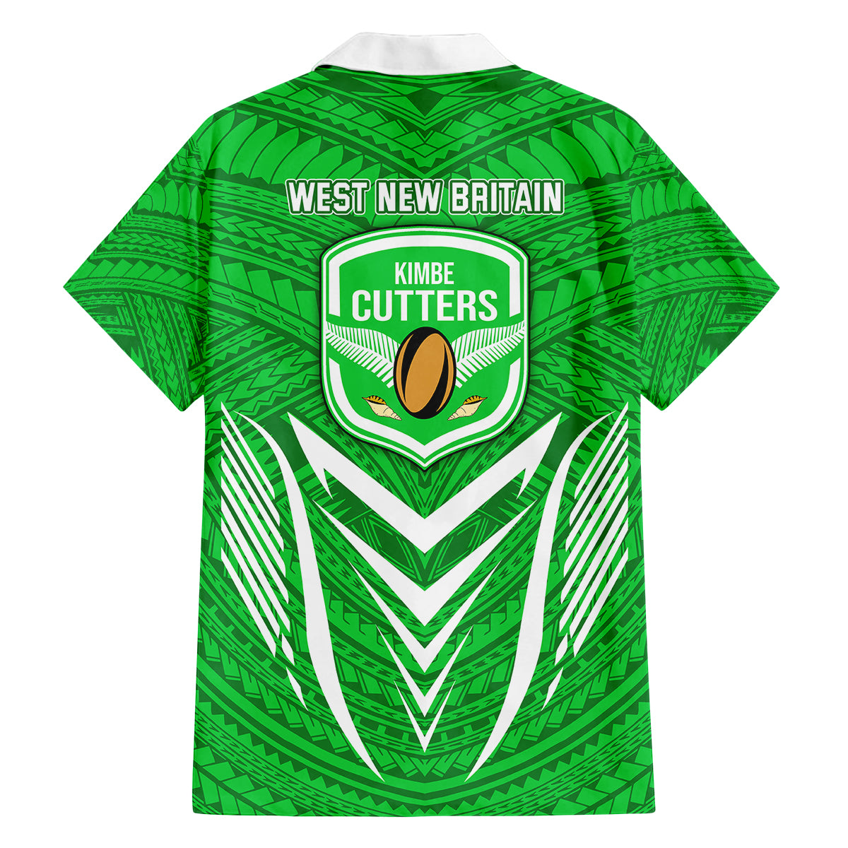 Kimbe Cutters Rugby Family Matching Tank Maxi Dress and Hawaiian Shirt Papua New Guinea Polynesian Tattoo Green Version LT03 - Polynesian Pride