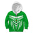 Kimbe Cutters Rugby Kid Hoodie Papua New Guinea Polynesian Tattoo Green Version LT03 - Polynesian Pride