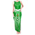 Kimbe Cutters Rugby Tank Maxi Dress Papua New Guinea Polynesian Tattoo Green Version LT03 Women Green - Polynesian Pride