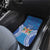 Fiji Day Car Mats Fijian Masi Tribal Hibiscus Tattoo and Tapa Pattern