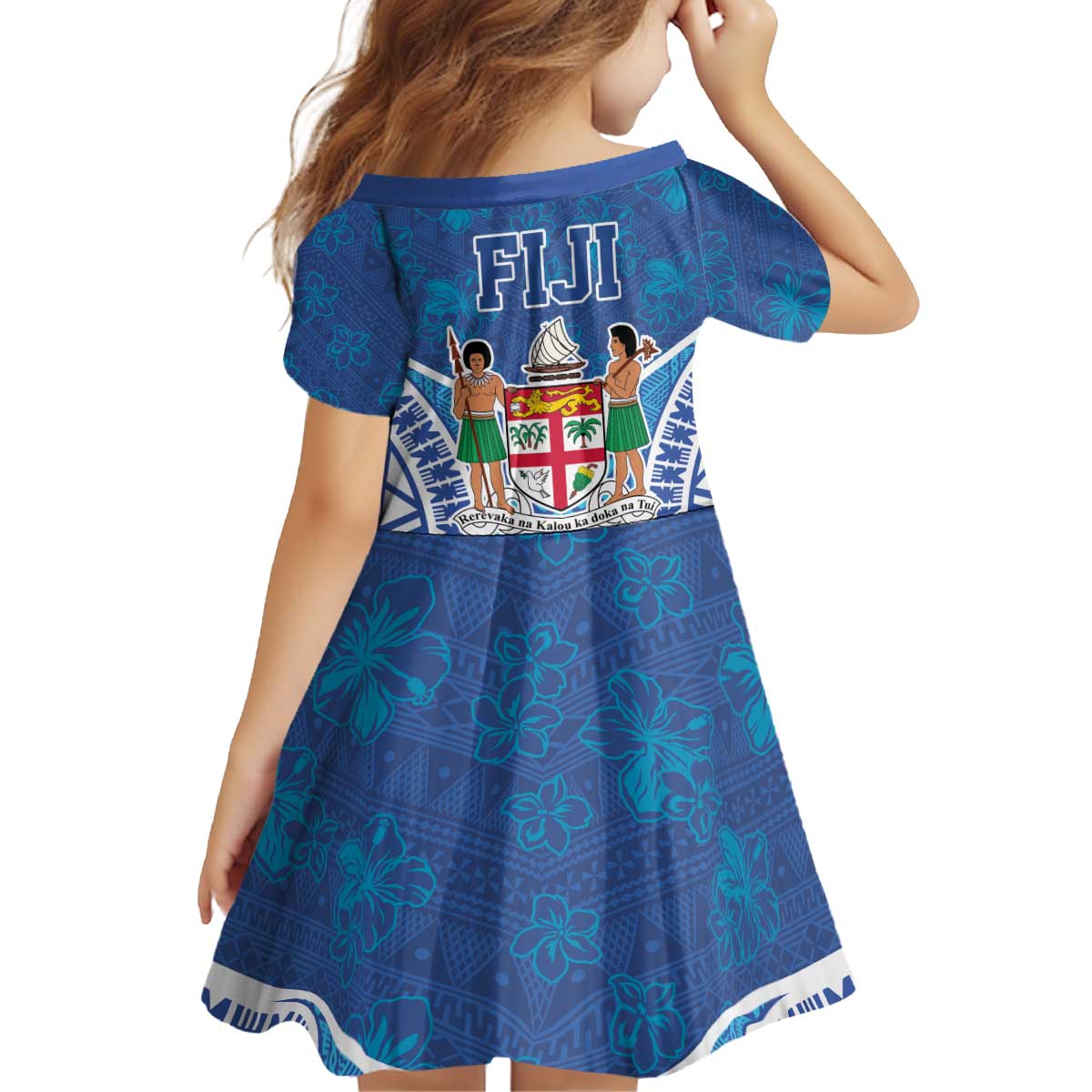 Fiji Day Family Matching Puletasi and Hawaiian Shirt Fijian Masi Tribal Hibiscus Tattoo and Tapa Pattern LT03 - Polynesian Pride