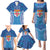 Fiji Day Family Matching Puletasi and Hawaiian Shirt Fijian Masi Tribal Hibiscus Tattoo and Tapa Pattern