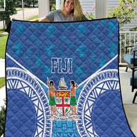 Fiji Day Quilt Fijian Masi Tribal Hibiscus Tattoo and Tapa Pattern