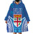 Fiji Day Wearable Blanket Hoodie Fijian Masi Tribal Hibiscus Tattoo and Tapa Pattern