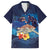 Polynesian Scuba Diving Family Matching Puletasi and Hawaiian Shirt Honu with Hibiscus and Plumeria Flower and Tapa Tribal Pattern