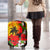 Hawaii Maui Island Luggage Cover Maui Map With Tropical Forest Sunset Vibe LT03 - Polynesian Pride