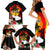Custom Hawaii Maui Island Family Matching Short Sleeve Bodycon Dress and Hawaiian Shirt Maui Map With Tropical Forest Vintage Style LT03 - Polynesian Pride