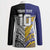 Custom Rugby Niue and Aotearoa Blazer Hiapo with Maori Moko Tribal Heritage Tattoos - Polynesian Pride