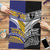 Rugby Niue and Aotearoa Puzzle Hiapo with Maori Moko Tribal Heritage Tattoos - Polynesian Pride