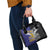 Rugby Niue and Aotearoa Shoulder Handbag Hiapo with Maori Moko Tribal Heritage Tattoos - Polynesian Pride