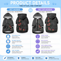 Hawaiian Kakau Art Pet Hoodie