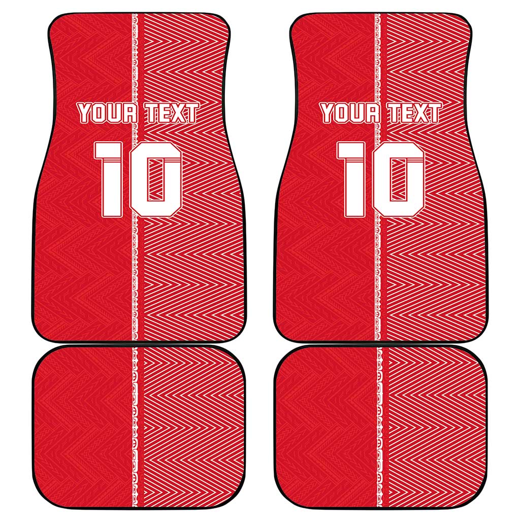 Custom Tahiti Football-Iron Warriors Car Mats