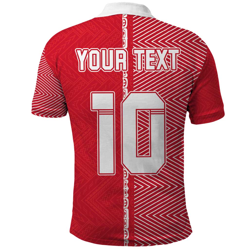 Custom Tahiti Football-Iron Warriors Polo Shirt
