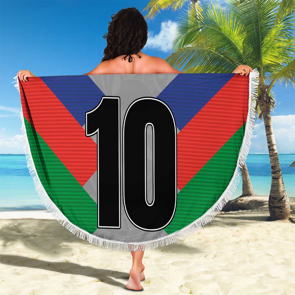 Custom New Caledonia-The Kagus Beach Blanket