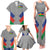 Custom New Caledonia-The Kagus Family Matching Tank Maxi Dress and Hawaiian Shirt