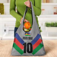 Custom New Caledonia-The Kagus Grocery Bag