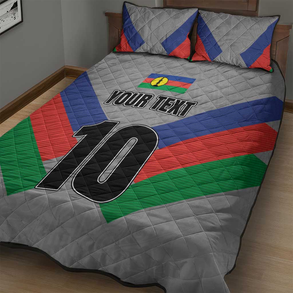 Custom New Caledonia-The Kagus Quilt Bed Set