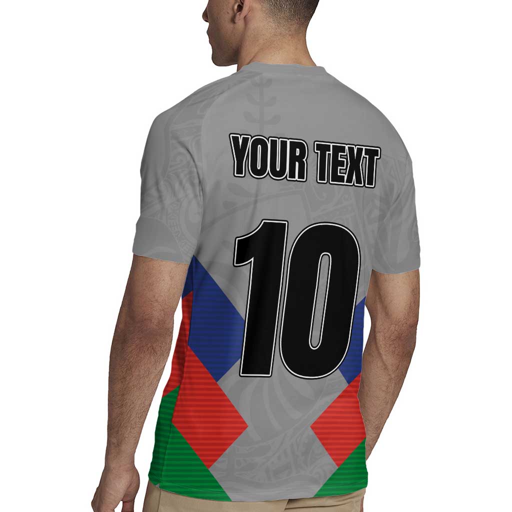 Custom New Caledonia-The Kagus Rugby Jersey