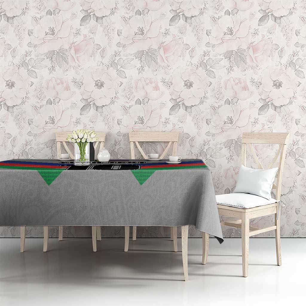 Custom New Caledonia-The Kagus Tablecloth