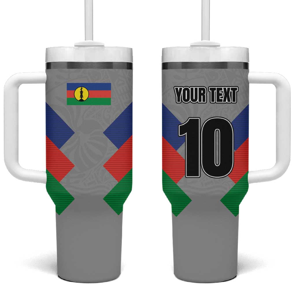 Custom New Caledonia-The Kagus Tumbler With Handle