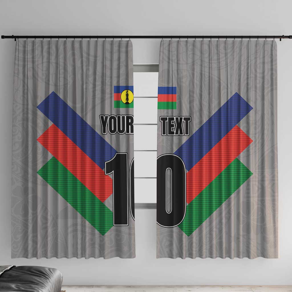 Custom New Caledonia-The Kagus Window Curtain