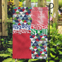 Hawaiian Floral Kakau Tropical Leaves-Sporty Style Garden Flag